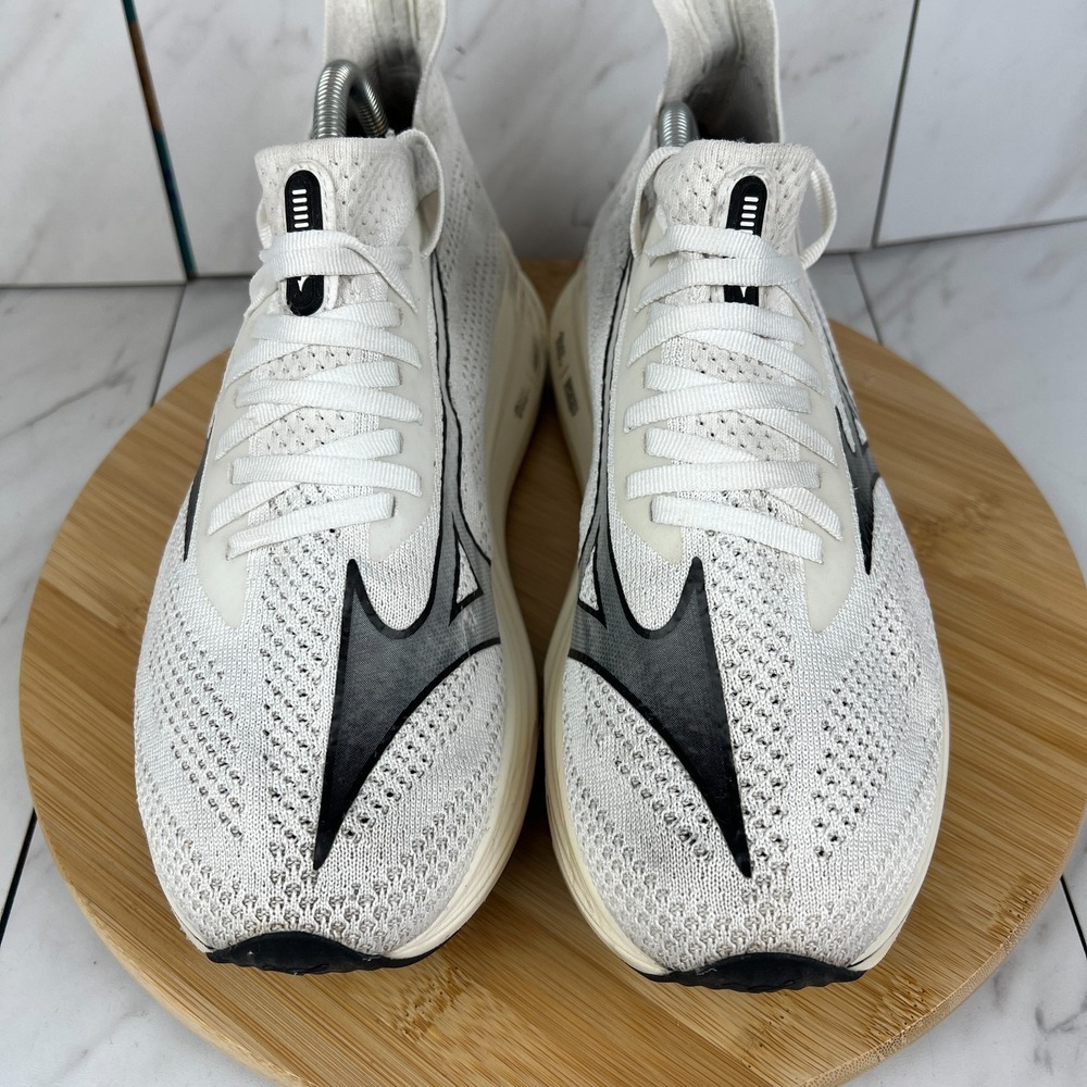 Mizuno Neo Zen Mens Size 10 Black White Running Walk Sneakers Shoes J1GC258600 - Picture 4 of 12